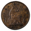 Great Britain 1881H Farthing EF-AU (EF45) $