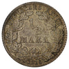 German Empire 1916D 1/2 Mark Extra Fine (EF40)