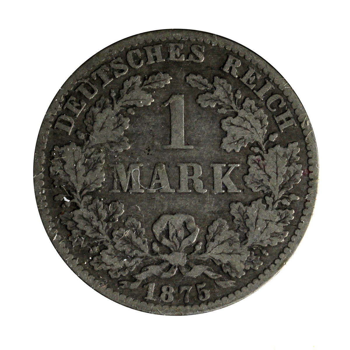 German Empire 1875B Mark VF-EF (VF30)