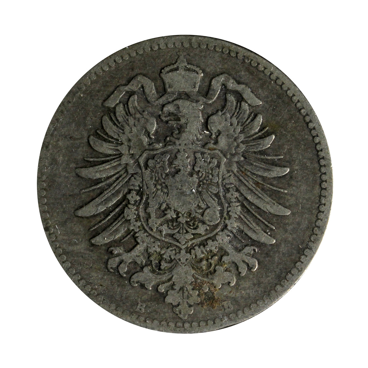 German Empire 1875B Mark VF-EF (VF30)