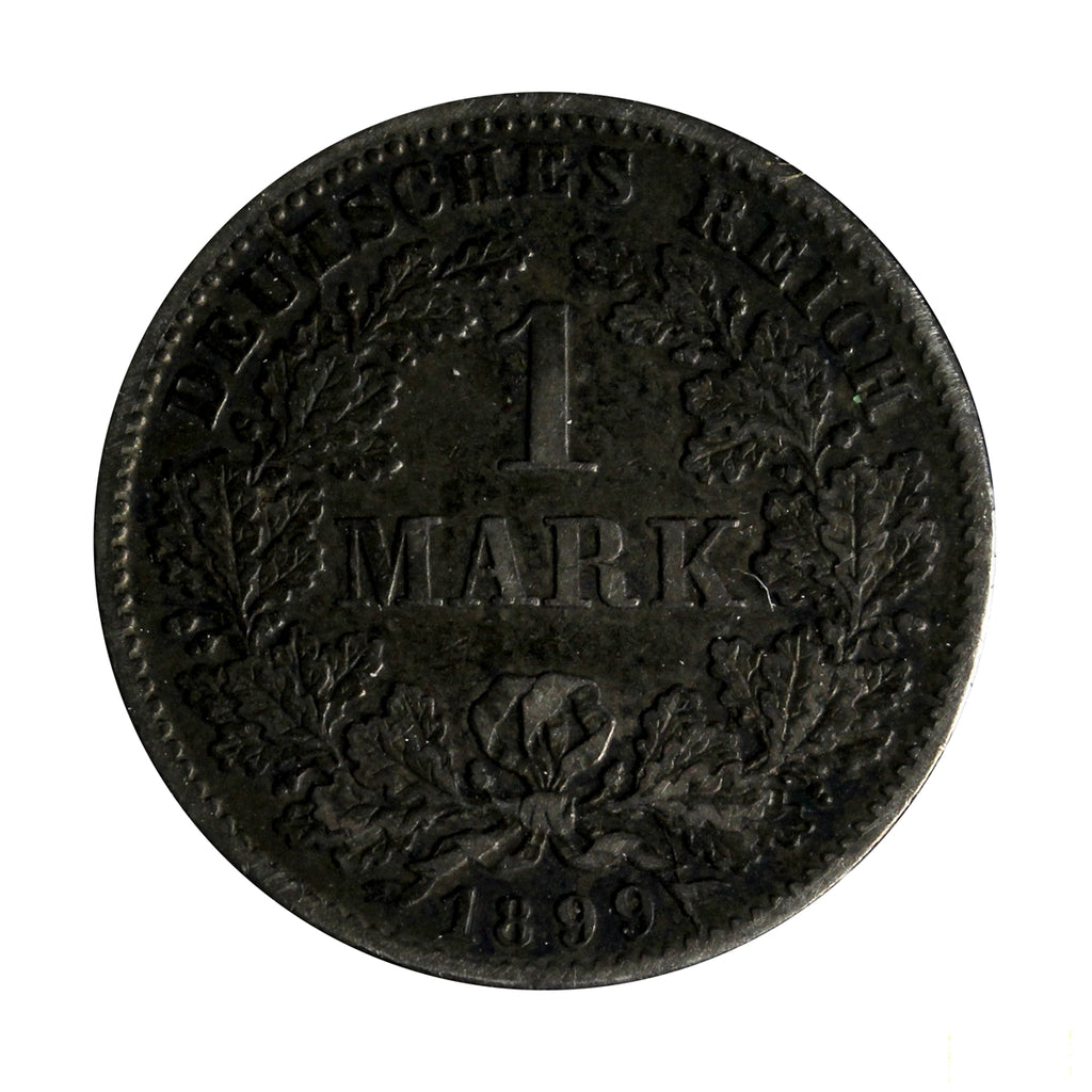 German Empire 1899D Mark Extra Fine (EF40)