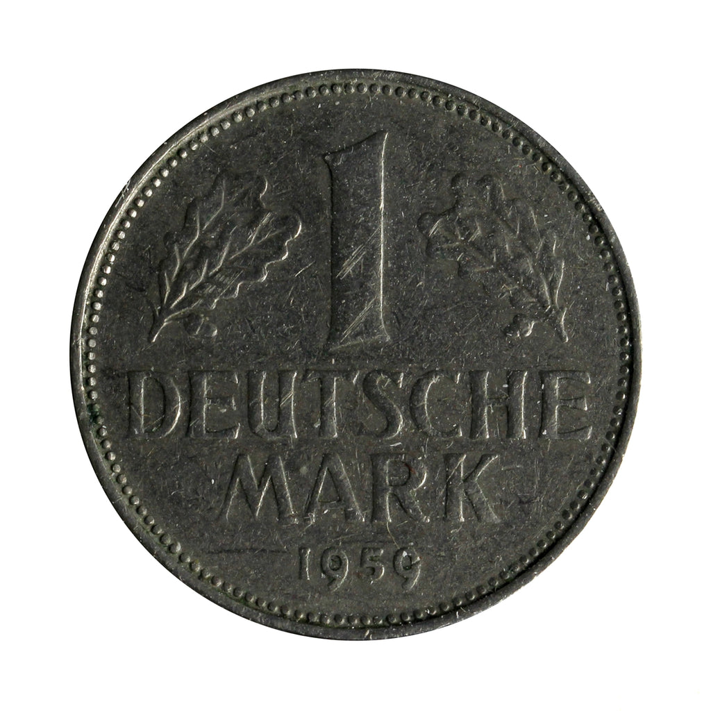 Germany 1959D Mark Extra Fine (EF40)