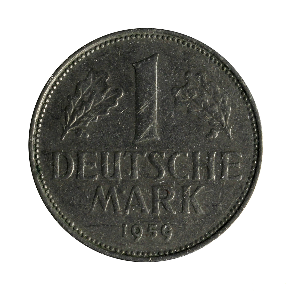 Germany 1959D Mark Extra Fine (EF40)