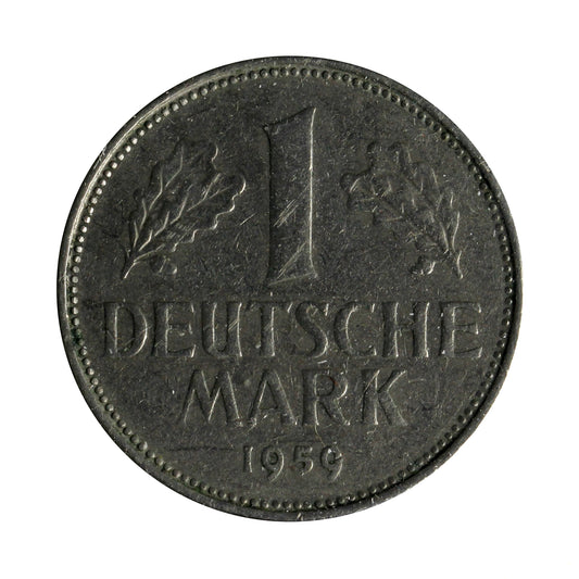 Germany 1959D Mark Extra Fine (EF40)