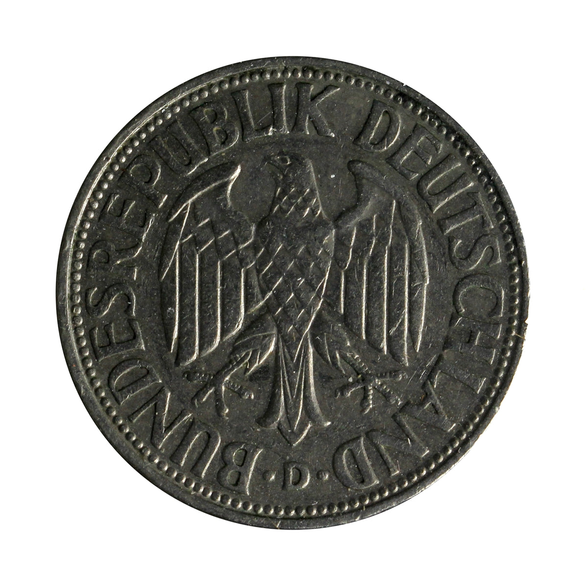 Germany 1959D Mark Extra Fine (EF40)