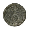 German Third Reich 1937D 2 Marks Very Fine (VF20)