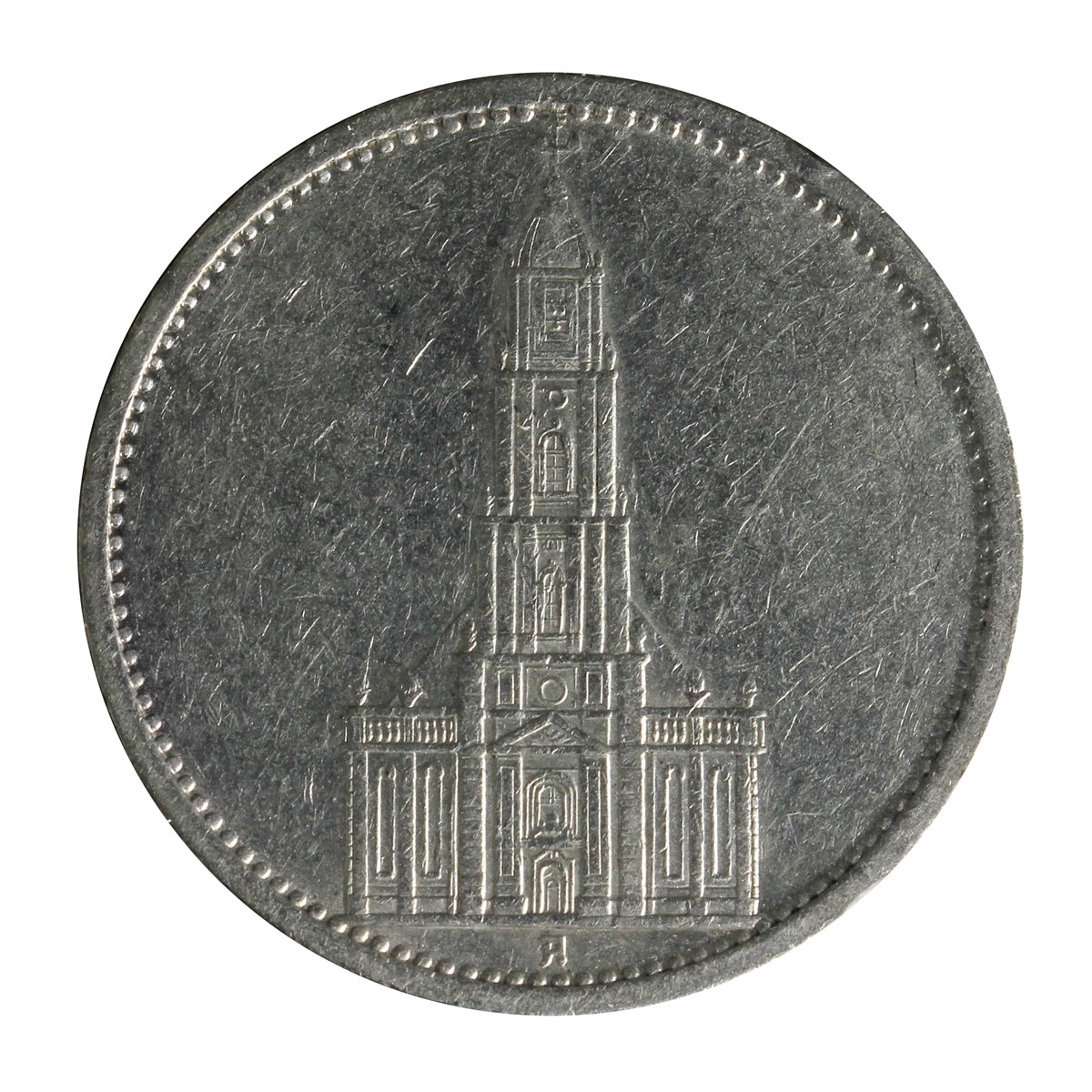 German Third Reich 1935A Potsdam 5 Marks Extra Fine (EF40)