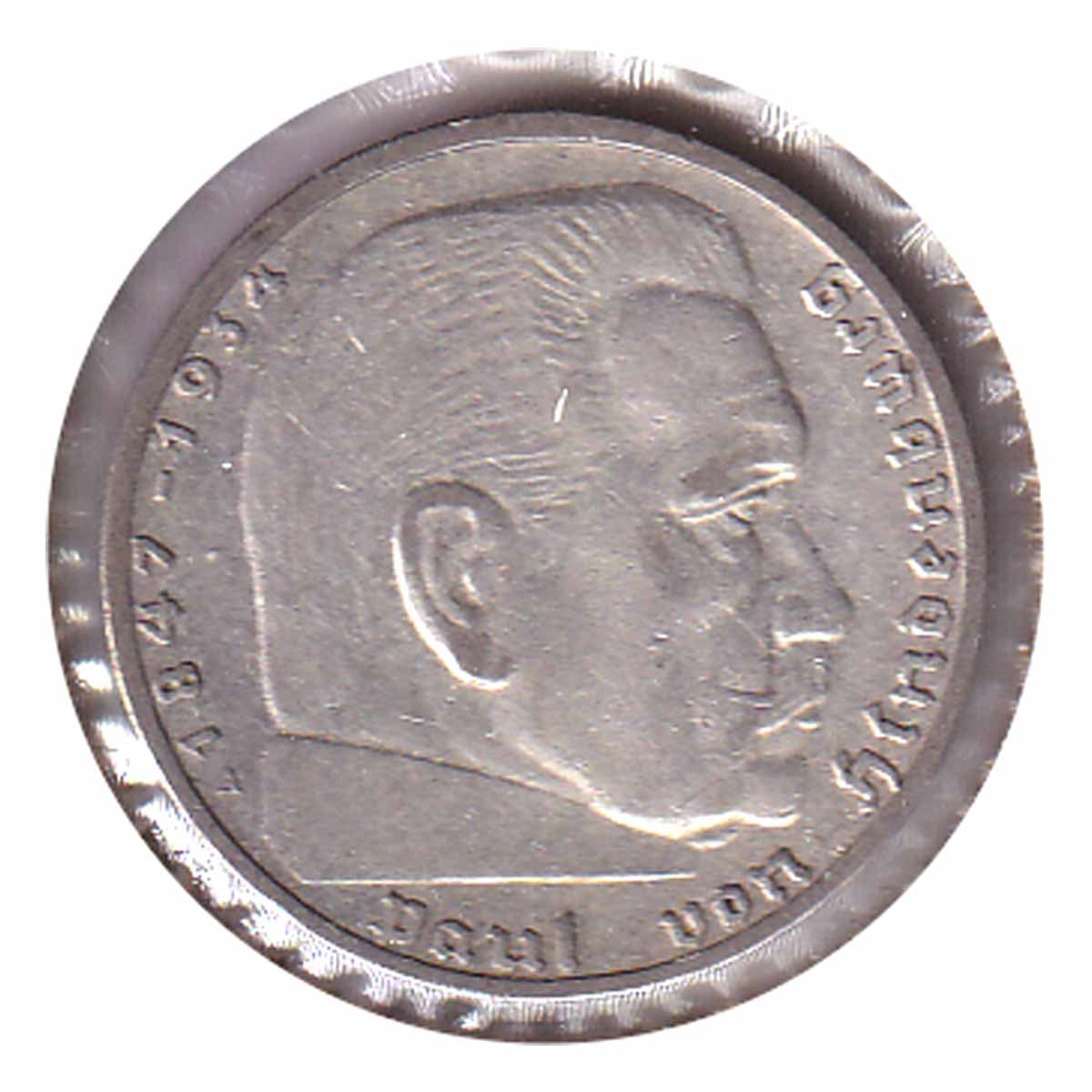 German Third Reich 1937A 2 Marks Extra Fine (EF40)