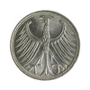 Germany 1965F 5 Marks Almost Uncirculated (AU50)
