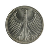 Germany 1966D 5 Marks Almost Uncirculated (AU50)