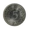 Germany 1974F 5 Marks Almost Uncirculated (AU50)