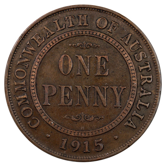 Australia 1913 Penny VF-EF (VF-30)
