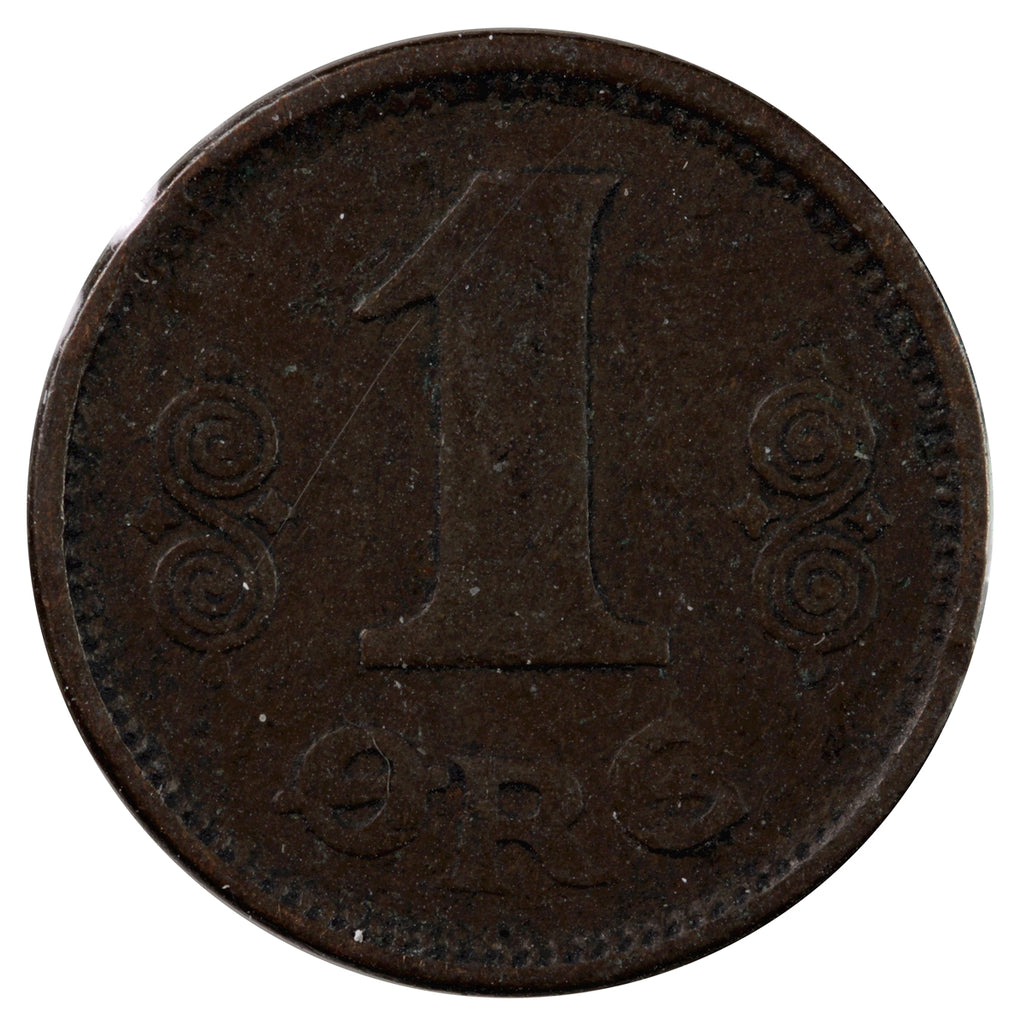Denmark 1917VBPGS Ore Very Fine (VF20)
