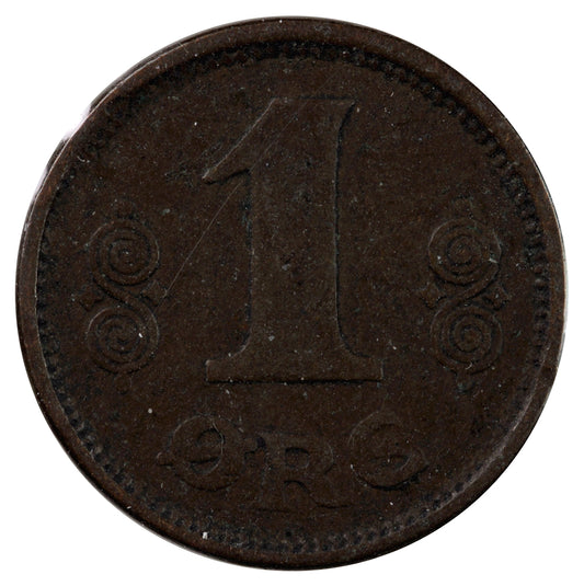 Denmark 1917VBPGS Ore Very Fine (VF20)