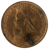 Great Britain 1901 1/2 Penny Almost Uncirculated (AU50)