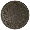 Italy 1893BI 10 Centesimi VF-EF (VF30)