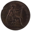 Great Britain 1902 Penny AU-UNC (AU55)