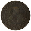 Spain 1870OM 10 Centimos F-VF (F15)