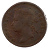 Straits Settlements 1889 Cent Very Fine (VF20)
