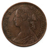 Great Britain 1861 Farthing EF-AU (EF45) $