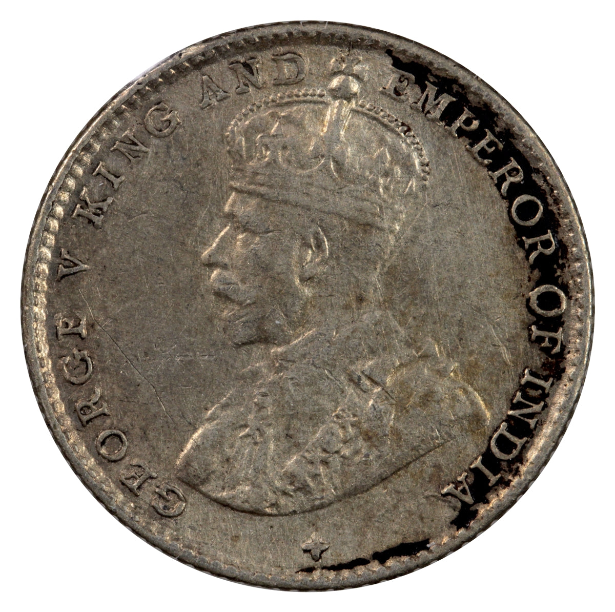 Straits Settlements 1919 5 Cents VF-EF (VF30)