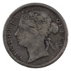 Straits Settlements 1888 10 Cents Very Fine (VF20)