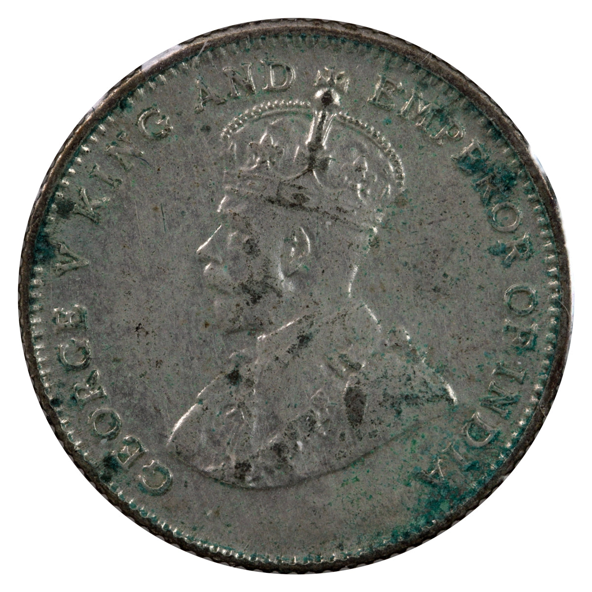 Straits Settlements 1926 10 Cents Almost Uncirculated (AU50)