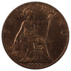 Great Britain 1918 Farthing AU-UNC (AU55)