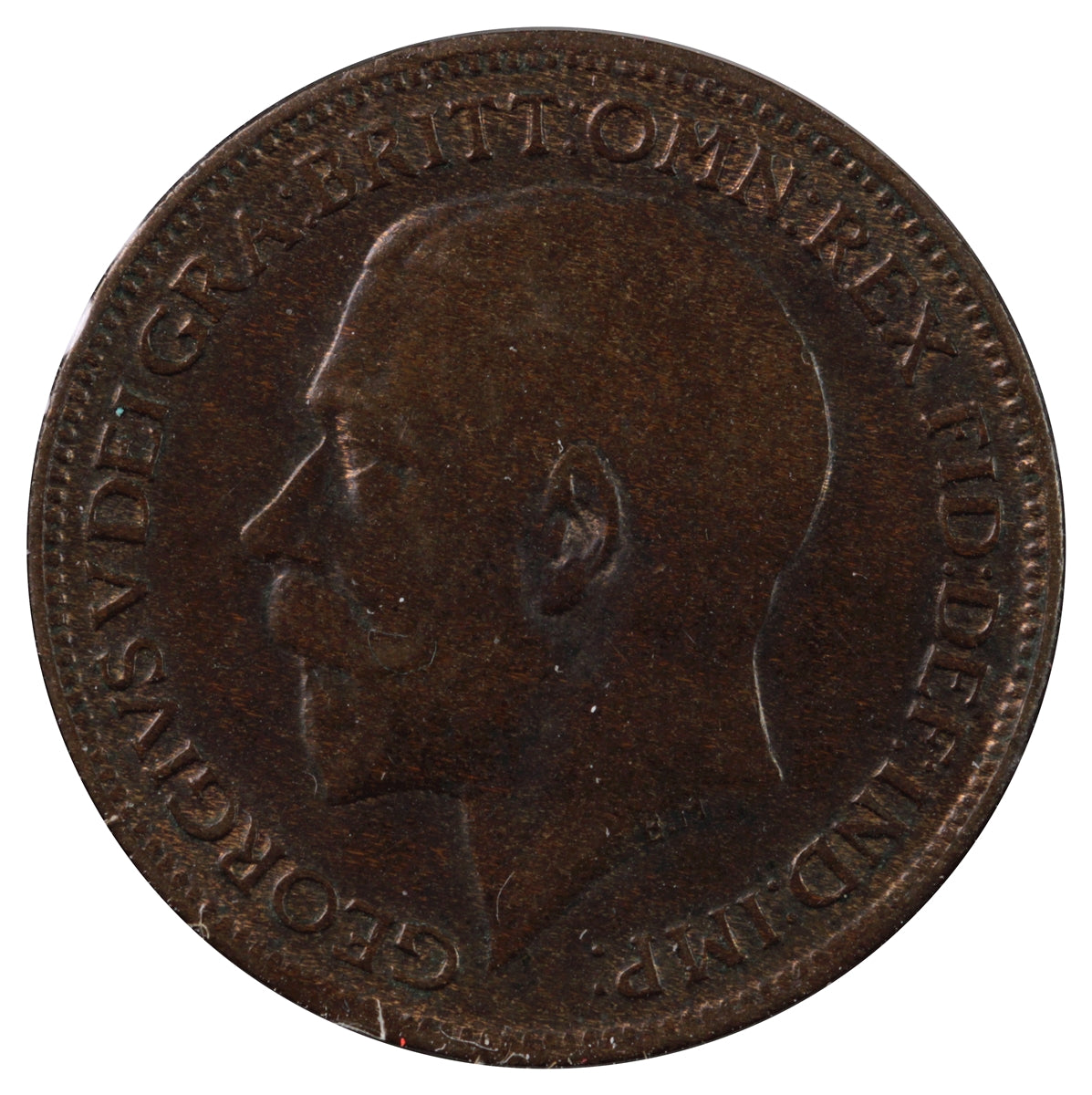 Great Britain 1918 Farthing EF-AU (EF45)