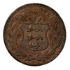 Guernsey 1868 8 Doubles Extra Fine (EF40) $
