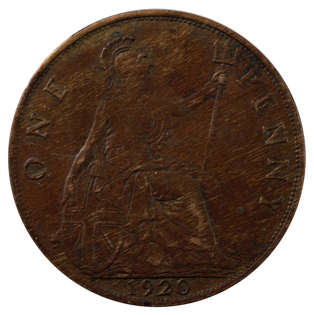 Great Britain 1920 Penny VF-EF (VF30)
