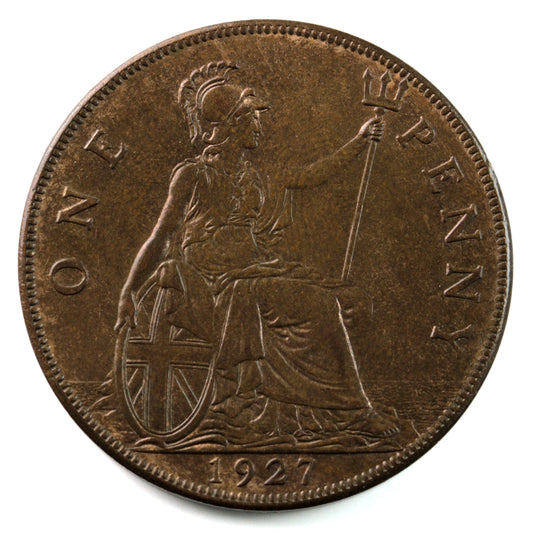 Great Britain 1927 Penny UNC+ (MS62) $