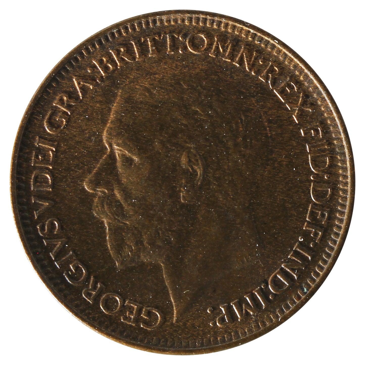 Great Britain 1928 Farthing Brilliant Uncirculated (MS63)