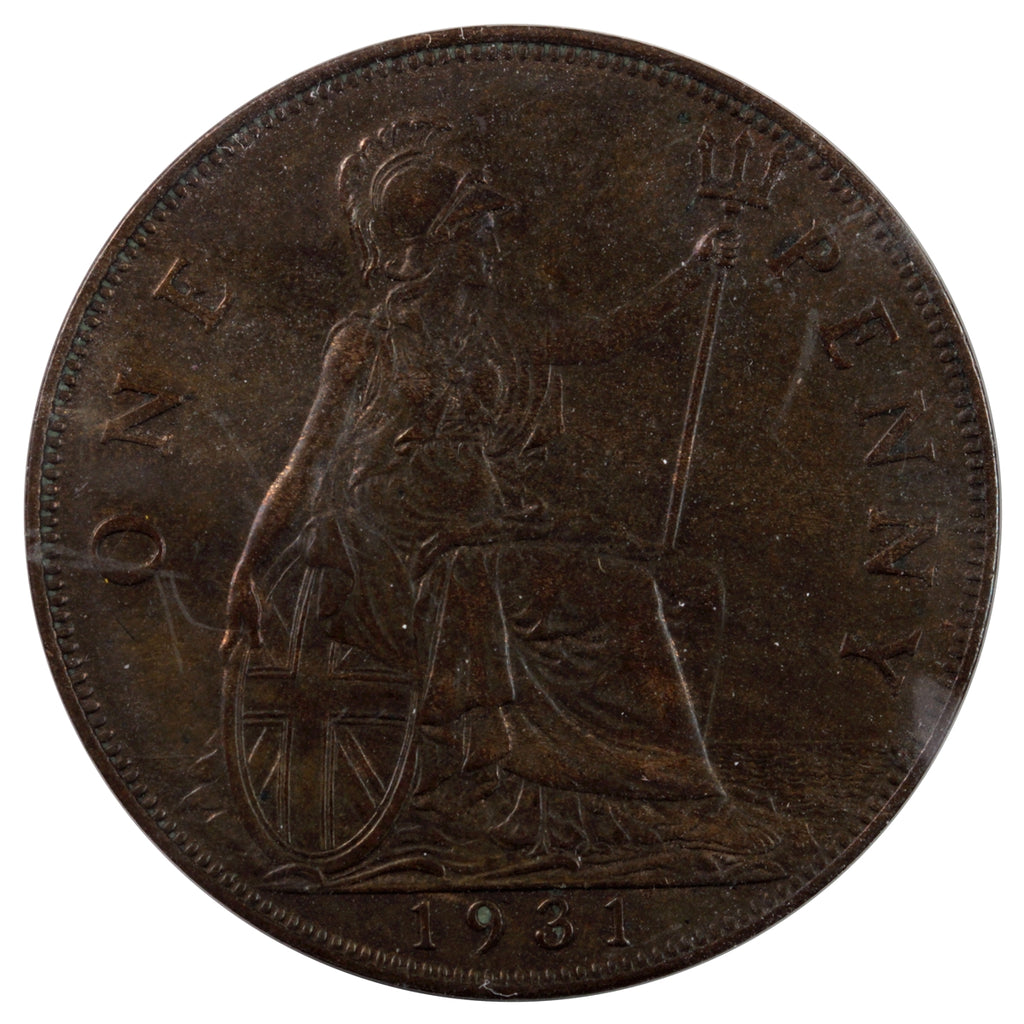 Great Britain 1931 Penny Extra Fine (EF40)