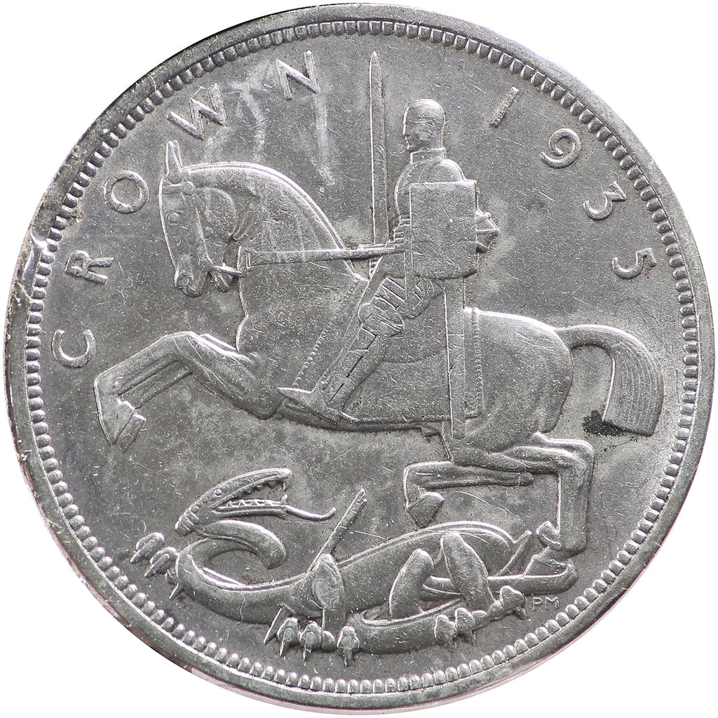Great Britain 1935 Crown Almost Uncirculated (AU50) $