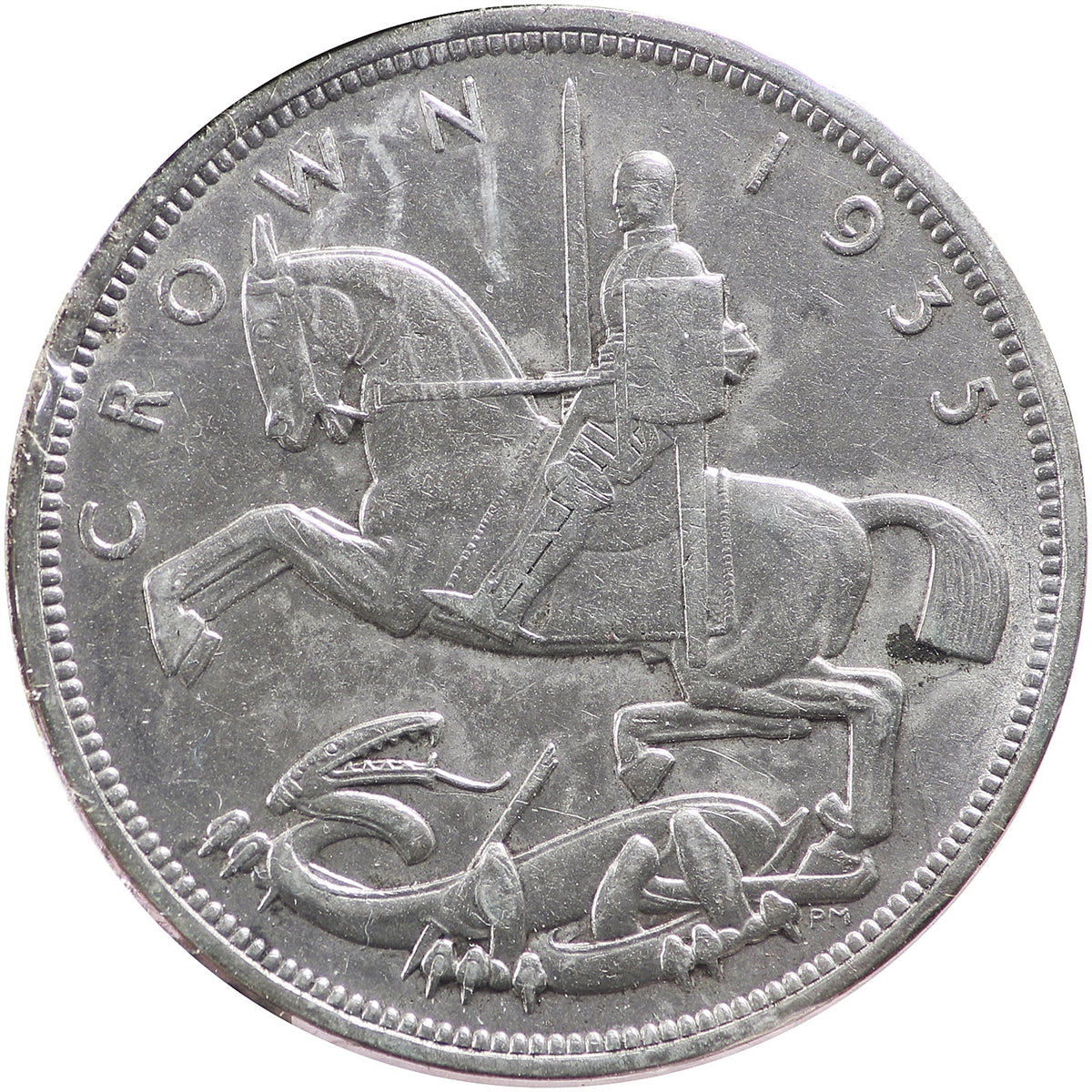 Great Britain 1935 Crown Almost Uncirculated (AU50) $