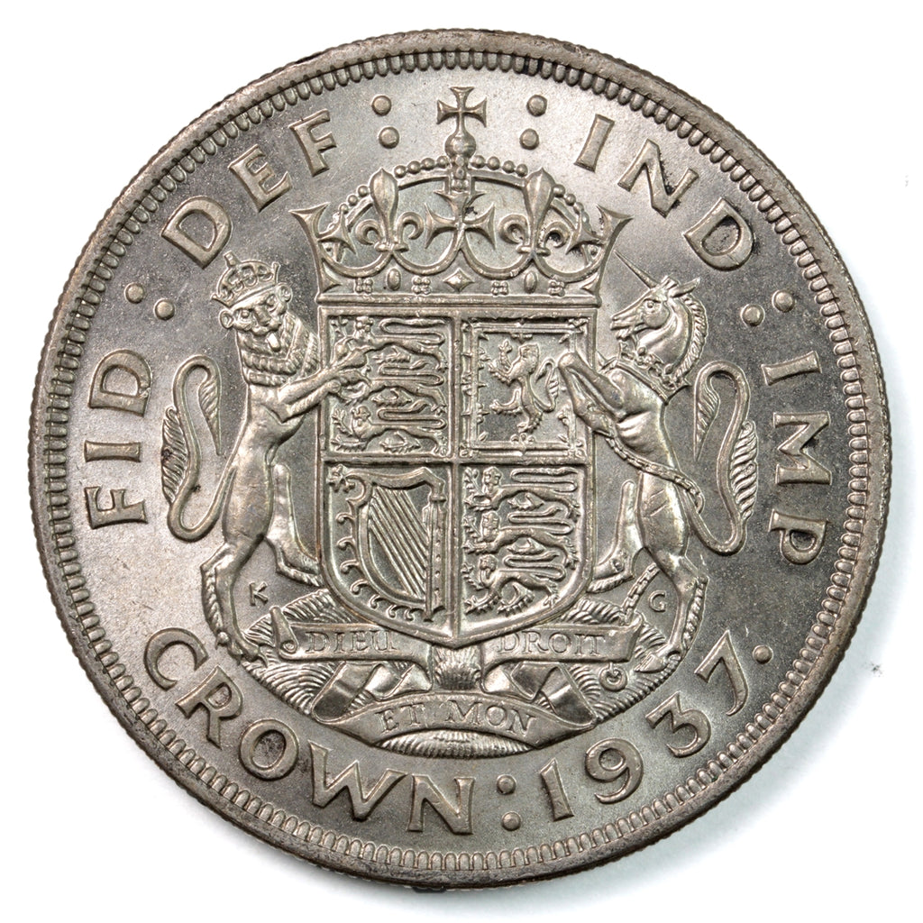 Great Britain 1937 Crown Brilliant Uncirculated (MS63) $