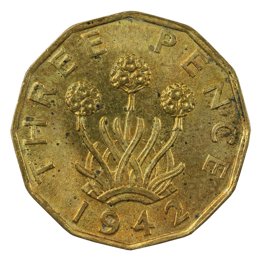 Great Britain 1942 3 Pence Uncirculated (MS60)