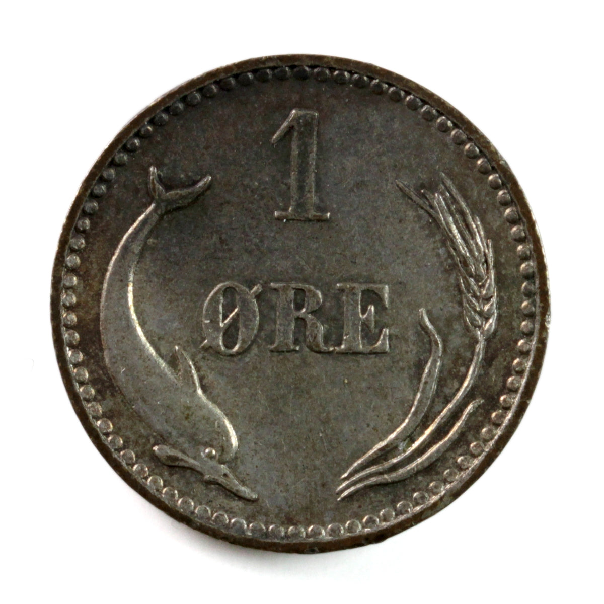 Denmark 1880CS Ore Almost Uncirculated (AU50) $
