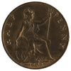 Great Britain 1902 1/2 Penny Almost Uncirculated (AU50)