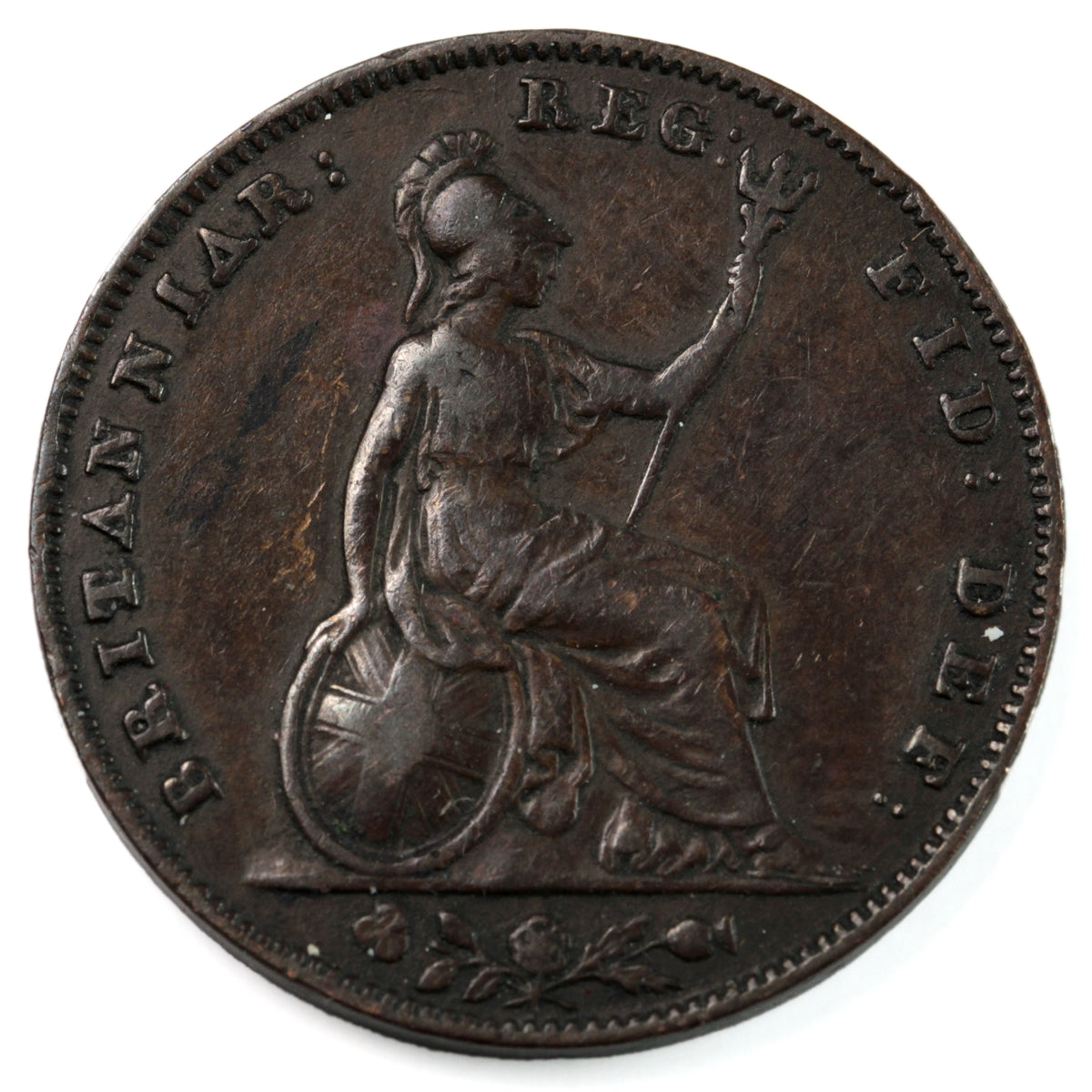 Great Britain 1854 Farthing VF-EF (VF30)