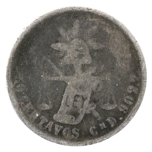 Mexico 1881CND 50 Centavos Fine (F12)