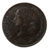 Great Britain 1860 Farthing Extra Fine (EF40) $