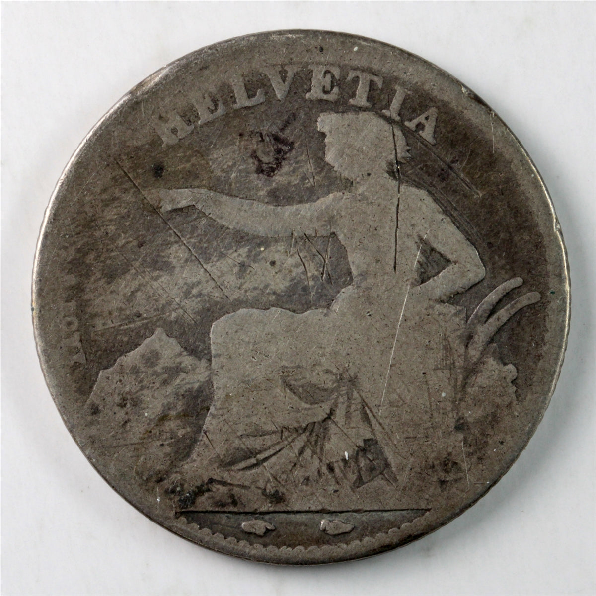 Switzerland 1850A Franc VG-F (VG10) $