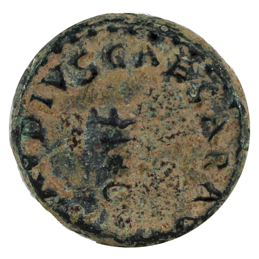 Ancient Rome 41AD Claudius AE Quadrans 3.01g Very Fine (VF20) $