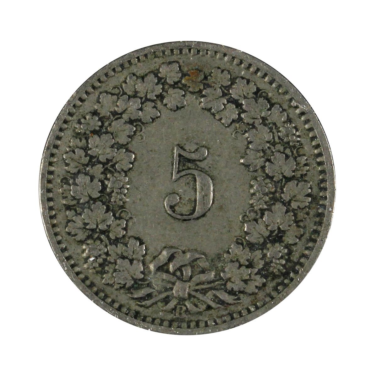 Switzerland 1898B 5 Rappen Extra Fine (EF40)