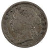 Straits Settlements 1901 10 Cents F-VF (F15)