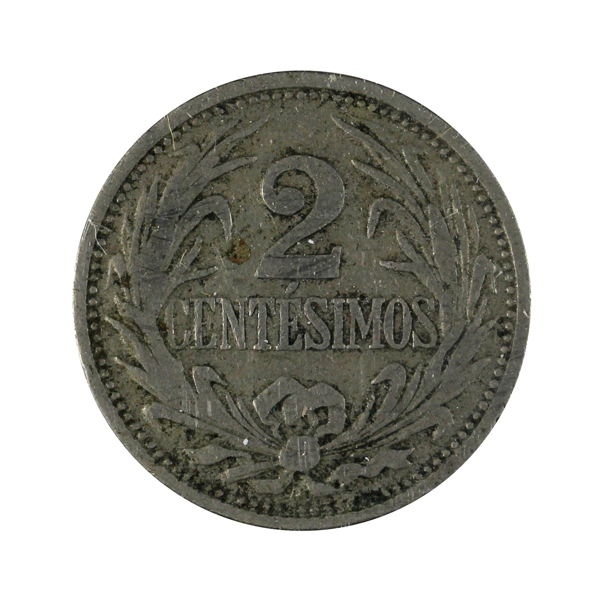 Uruguay 1936 2 Centesimos Extra Fine (EF40)