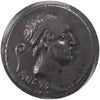Ancient Roman Republic 56BC L. Marcius Philippus Silver Denarius VF-EF (VF30) $