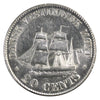 Danish West Indies 1862 20-cents AU-UNC (AU55) $